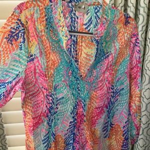 Lilly Pulitzer Tunic With Beading
